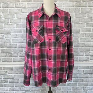Dixxon Flannel Company x Shreddy Gen 4 Plink Plaid Button Shirt Men's Size 2X